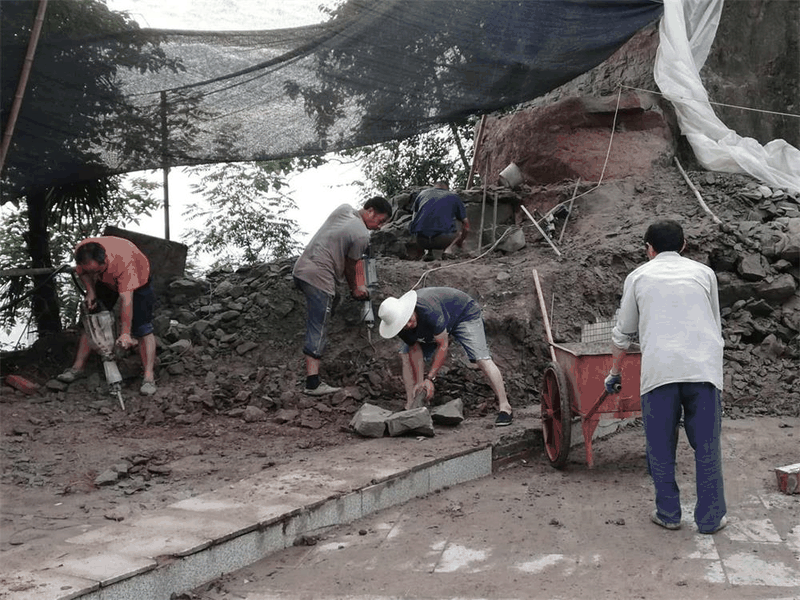 百年书院扩建工程项目建设正如火如荼推进